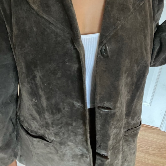 VINTAGE SIMON CHANG - 100% Leather/Suede - XL - OVERSIZED - Picture 8 of 16